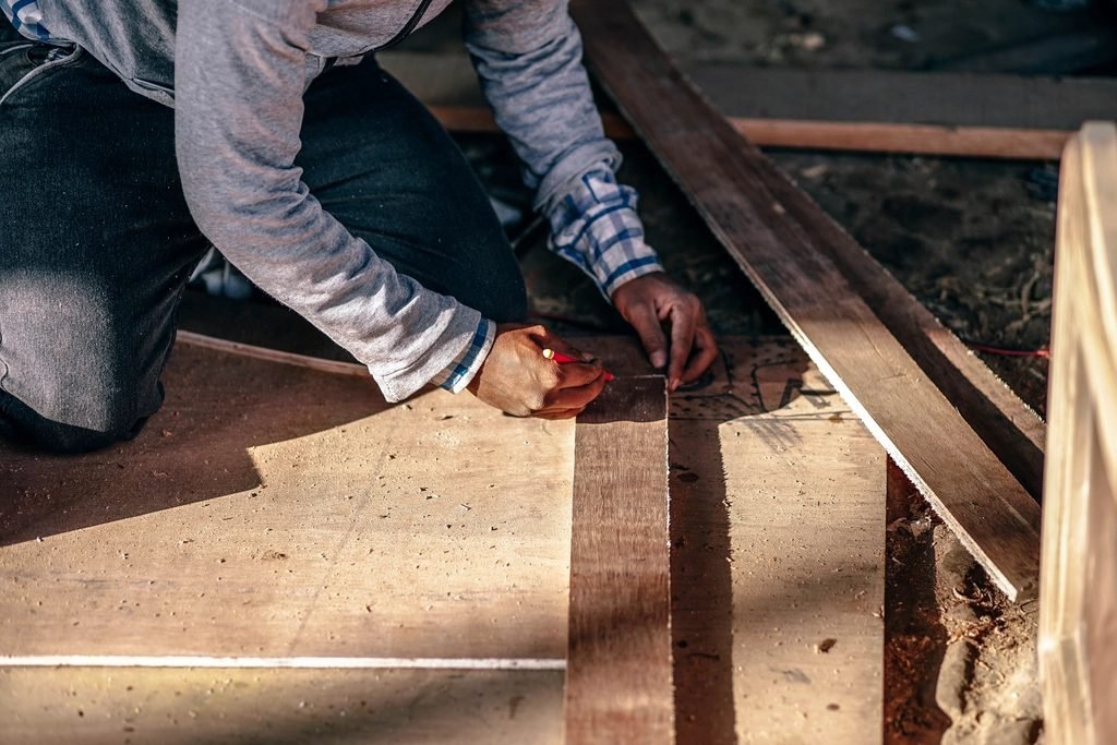 Contractor working on a home improvement project in Southwest Florida