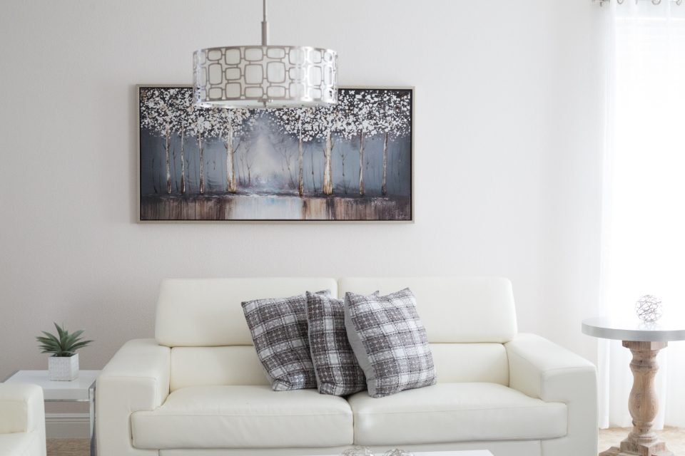 Living room after interior painting